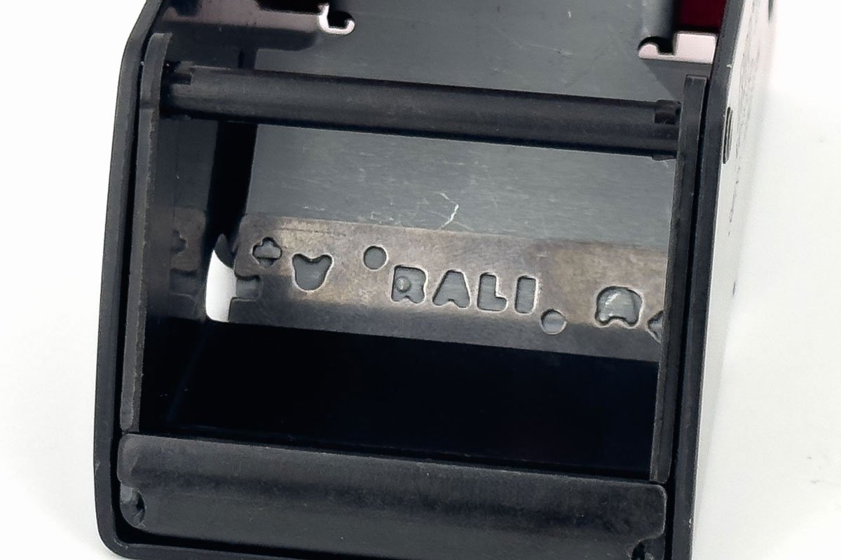 RALI blade fitted into the chipbreaker